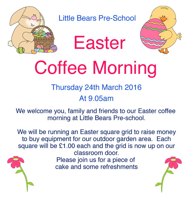 Easter Coffee Morning